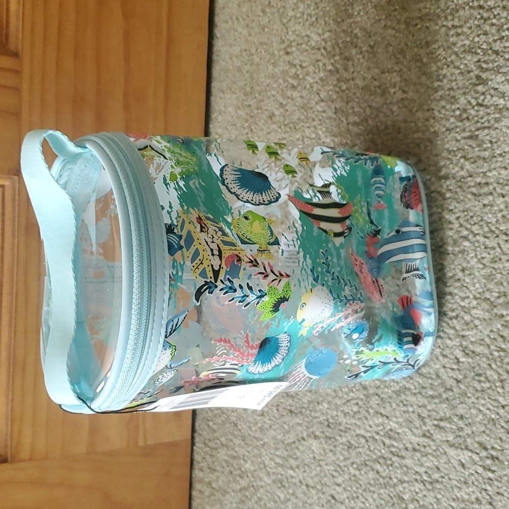 Vera Bradley Clear Lotion Bag